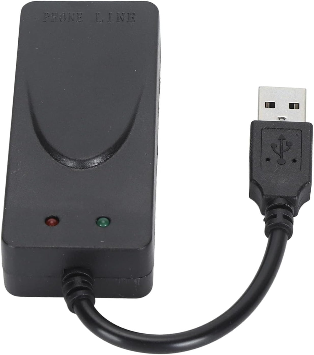 Módem de fax USB 20 externo V90 56K Dial Up USB Módem de