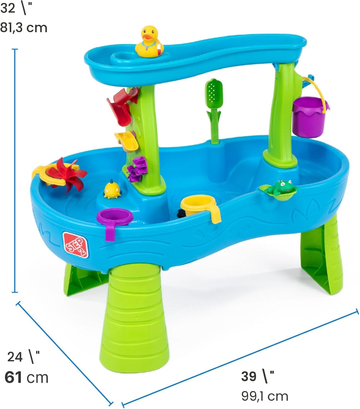 Step2 – chubascos lluvia – Tabla de Agua de los Estanques juego