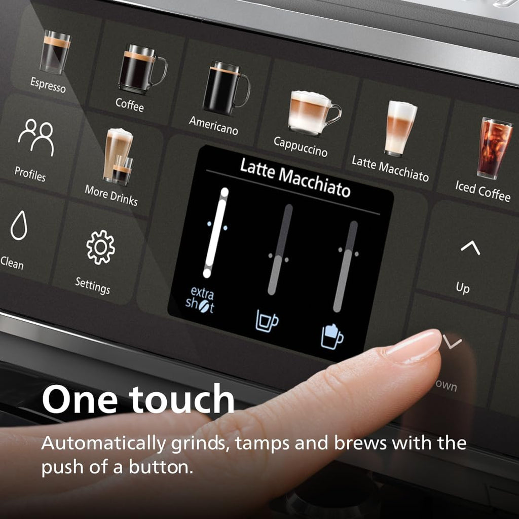 PHILIPS Máquina de café expreso completamente automática de la serie 5500
