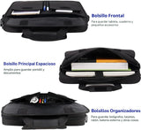 Bolsa para laptop, 15.6 pulgadas, impermeable, maletín para viajes,...