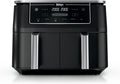 Ninja Foodi Air Fryer, 10 Qt DualZone, 6-en-1, negro, DZ302
