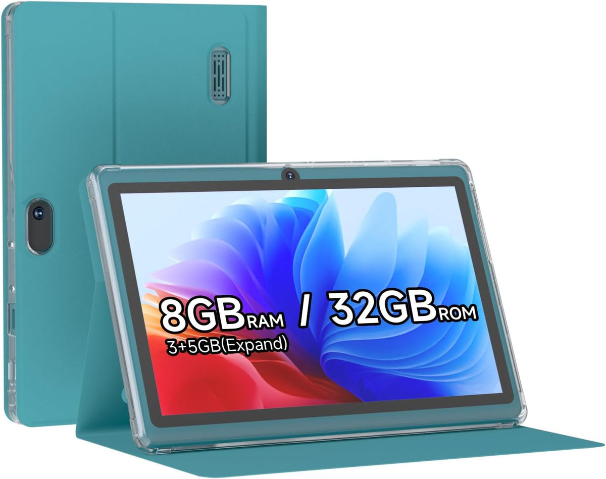 Tablet Android 14 de 7 pulgadas, pantalla táctil HD IPS de 7 pulgad...