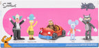 The Simpsons - Juego de figuras de 2.5 pulgadas de Krusty The Clown Show Set