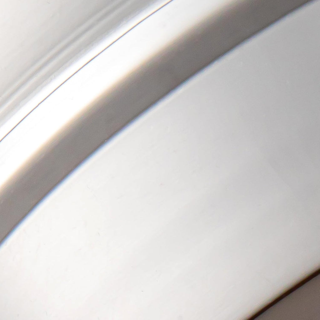 Lámpara Alora Lighting Kuzco Marni - Lámpara de mesa LED de 4 pulgadas, níquel pulido, acrílico transparente