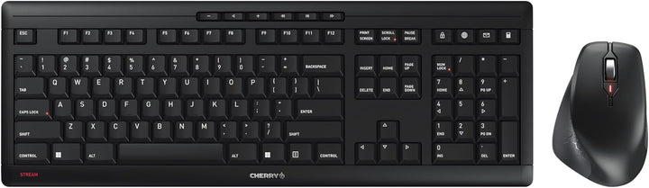 Cherry Stream Comfort Teclado y Ratón Inalámbricos de Escritorio |...