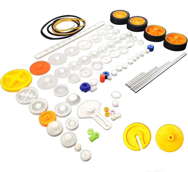 EUDAX Kit de paquete de engranajes de plástico de 82