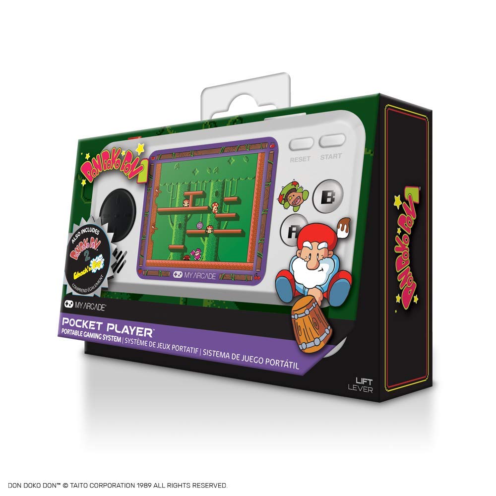 My Arcade Limited Edition Don Doko Don Pocket Player: 3 Built in Ga...