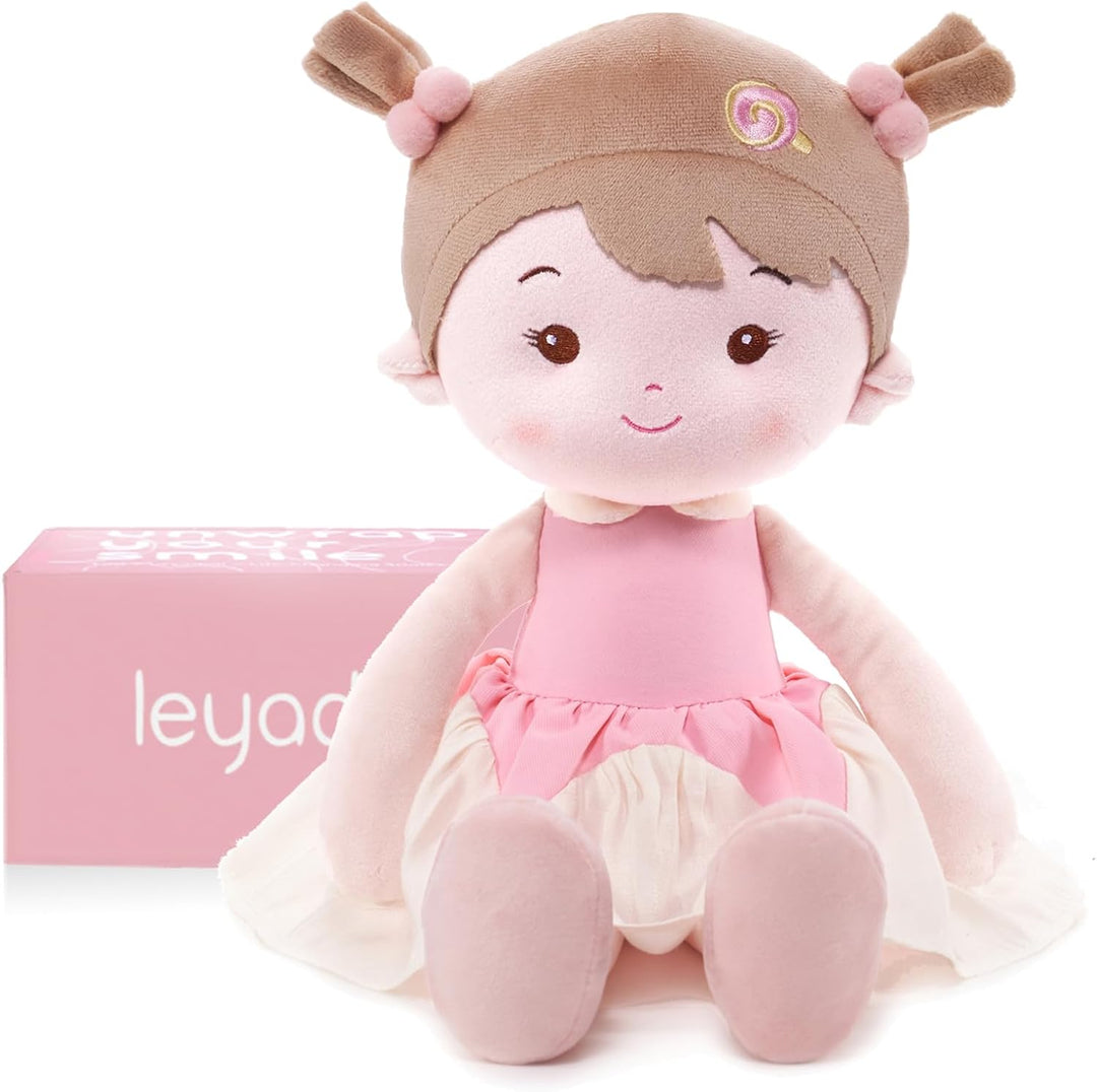 LeyaDoll Juguetes suaves para bebé (16 pulgadas), My First Baby Rag...