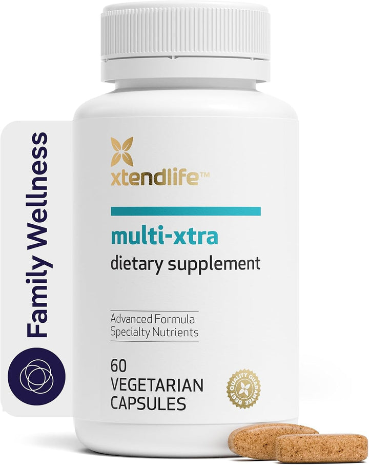 Xtend-Life, Multi-Xtra, multivitamínico avanzado y suplemento miner...