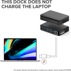ALOGIC Estación de acoplamiento universal Twin HD, compatible con USB-C y USB-A, dual 1080p 60Hz HDMI, USB-C y 4 puertos USB-A, Gigabit Ethernet, conector de audio, base para laptop para Windows y Mac