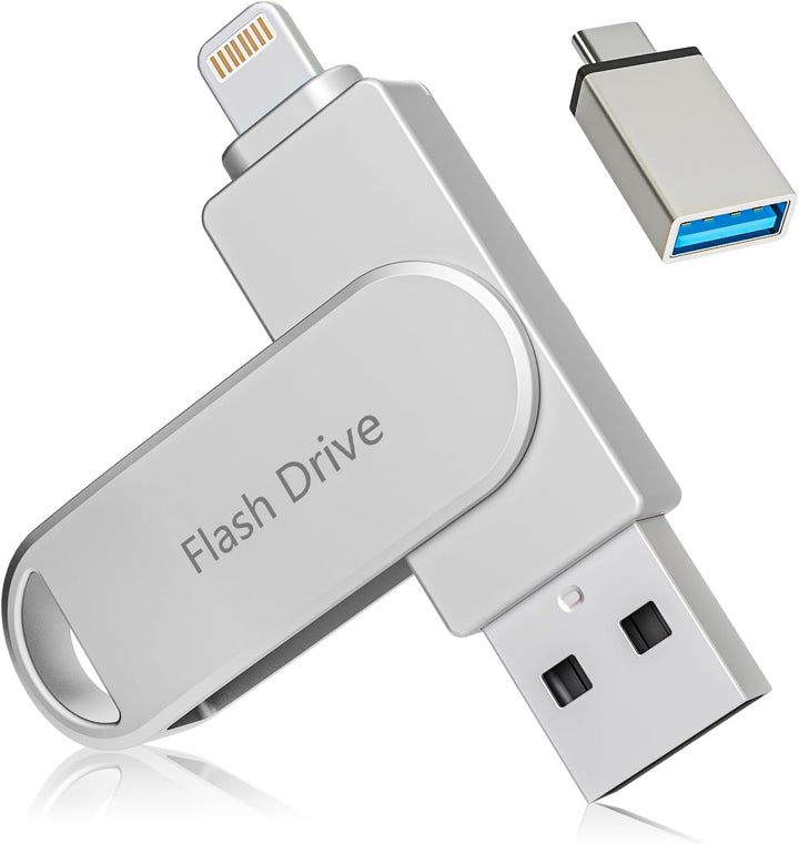 Unidad Flash Certificada Apple MFi de 512GB, Memory Stick para iPho...