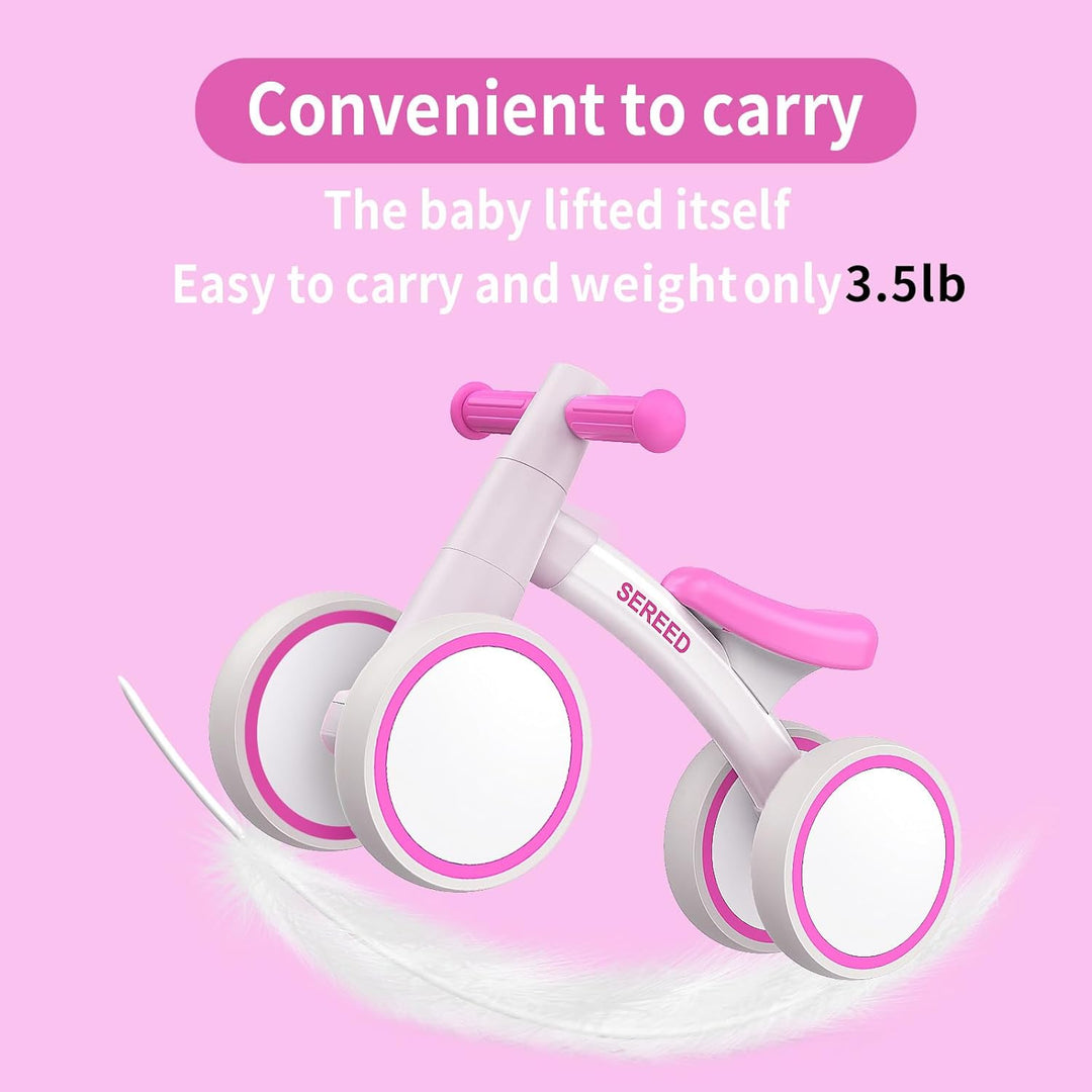 SEREED - Bicicleta de equilibrio para bebés de 1 año, niños y niñas...