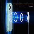 Funda compatible con iPhone 14 Pro con soporte, verde azulado