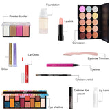 Melearch Caja de maquillaje, surtido sorpresa de Adviento con produ...