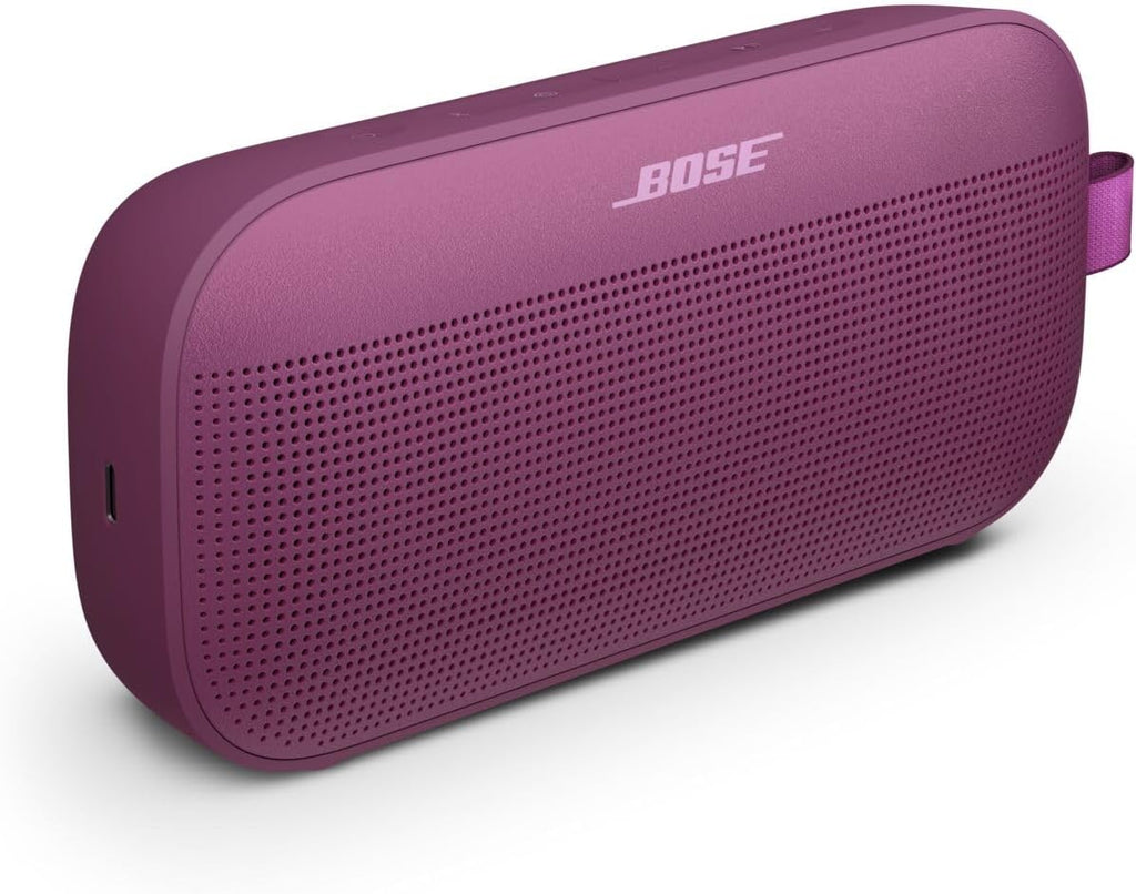 Bose SoundLink Flex - Altavoz Bluetooth (2.ª generación), altavoz portátil para exteriores con audio de alta fidelidad, impermeable y a prueba de polvo, USB-C, hasta 12 horas de duración de la batería