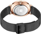 OLEVS Relojes de oro para hombre, analógico, de cuarzo, para negocios, de vestir, día fecha, acero inoxidable, clásico, de lujo, luminoso, impermeable, casual, relojes de pulsera masculinos
