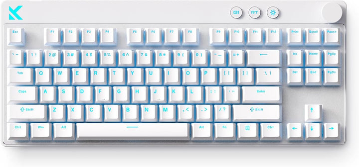 MCHOSE Mix 87 TKL Teclado para juegos con cable Interruptor magnéti...