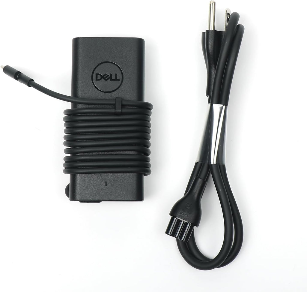 Cargador de portátil Dell 65W USB-C, adaptador de corriente AC para Latitude 5400 5410 5420 5430 5440 5450 con cable de alimentación, negro, HA65NM190