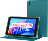 WUIUHOU Tablet Android 15 de 7 pulgadas, tableta con funda, 8 GB de...