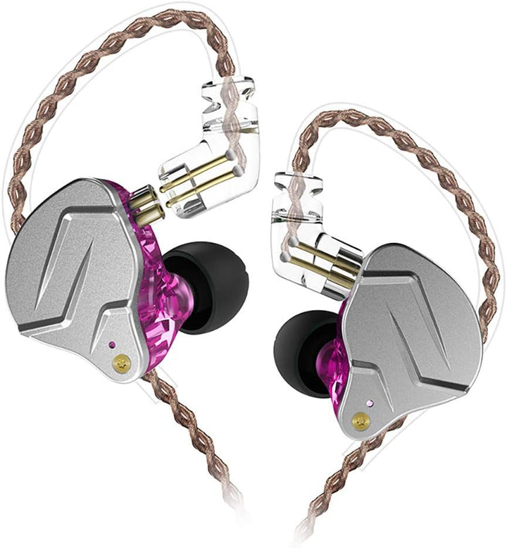 erjigo KZ ZSN Pro Dynamic Hybrid Dual Driver - Auriculares intraudi...