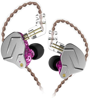 erjigo KZ ZSN Pro Dynamic Hybrid Dual Driver - Auriculares intraudi...