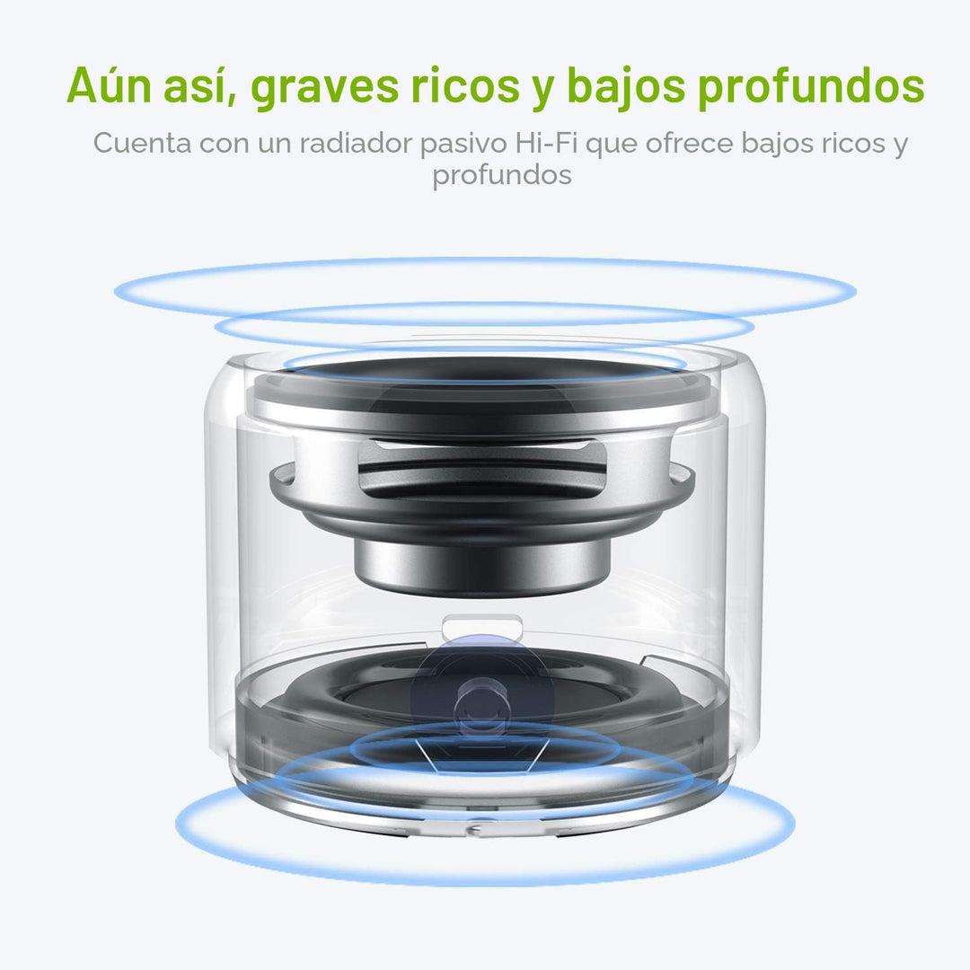 EWA A106 Altavoz Bluetooth Portátil Mini, Graves Mejorados y Sonido...