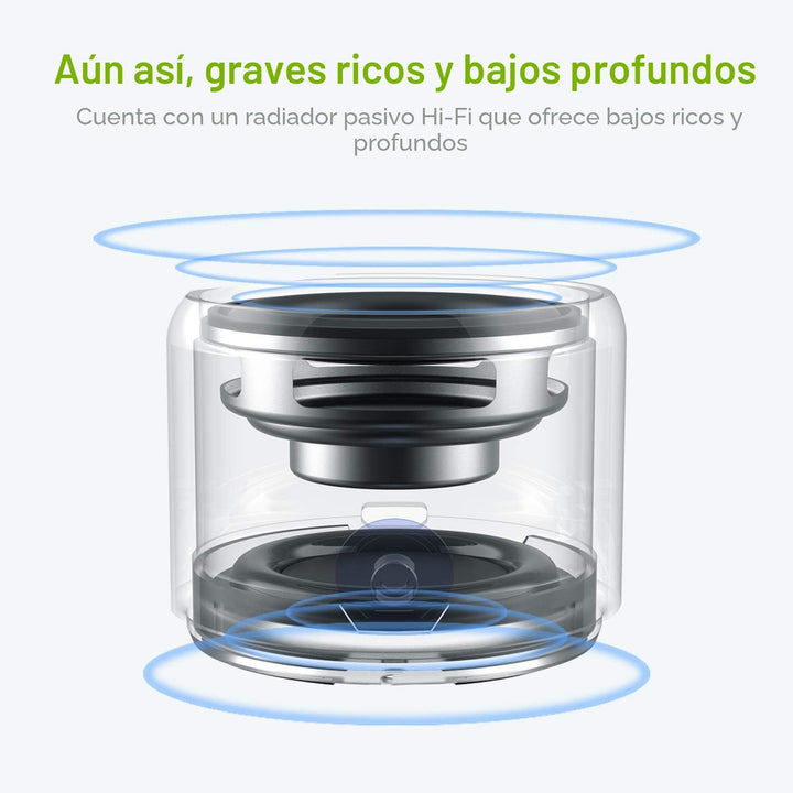 EWA A106 Altavoz Bluetooth Portátil Mini, Graves Mejorados y Sonido...
