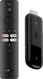 Xiaomi TV Stick 4K (2.ª generación) Dispositivo reproductor multimedia de transmisión Google TV Cast Dolby Vision HDR10+ Atmos Dual Band Wi-Fi 6 con control remoto por voz Bluetooth de 360°