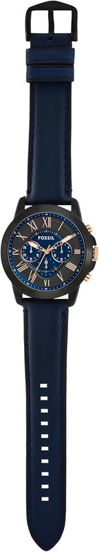 Fossil Reloj para hombre, reloj cronógrafo de cuarzo Grant
