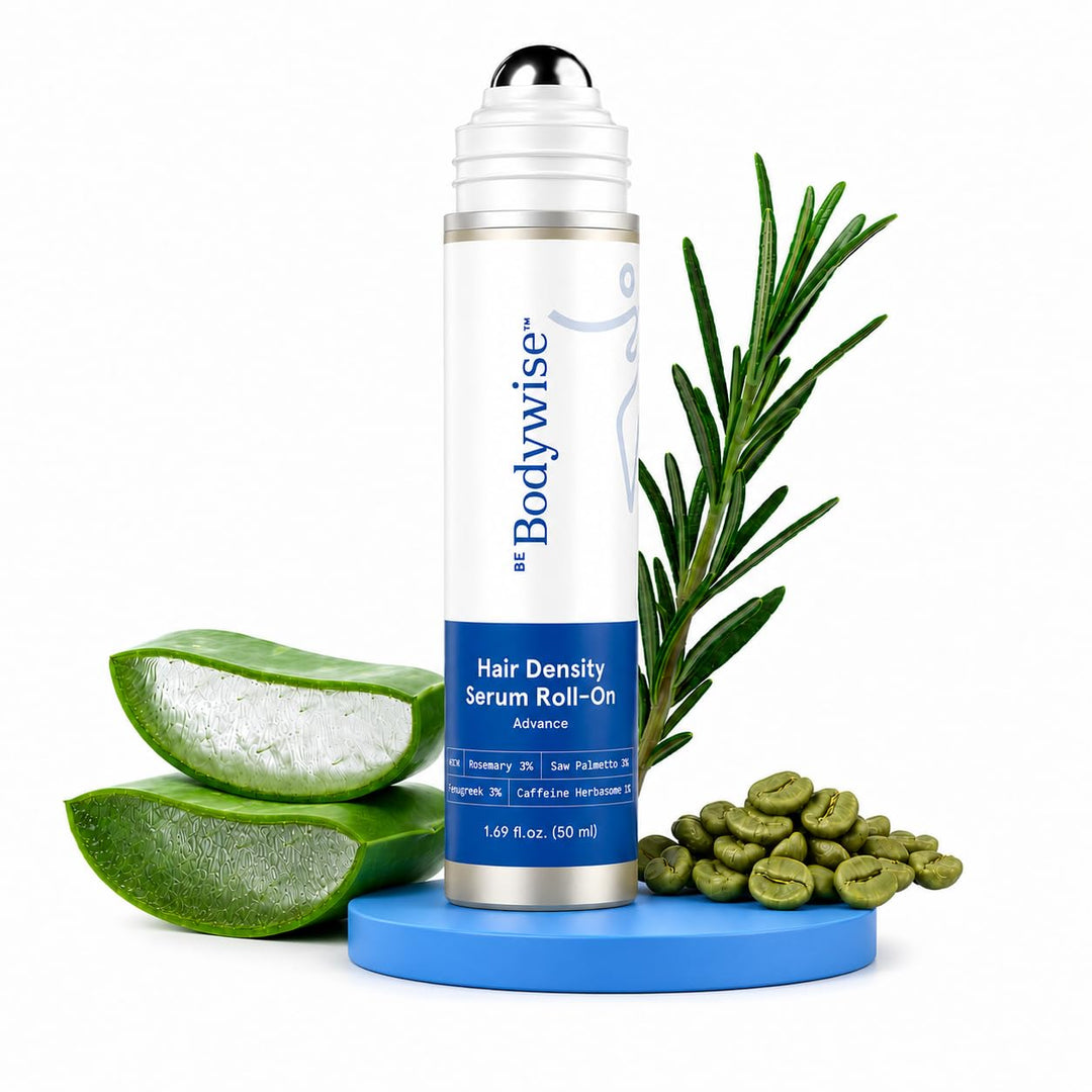 Be Bodywise Advanced Hair Density Roll-On Serum 1.7 fl oz | 5% Saw...