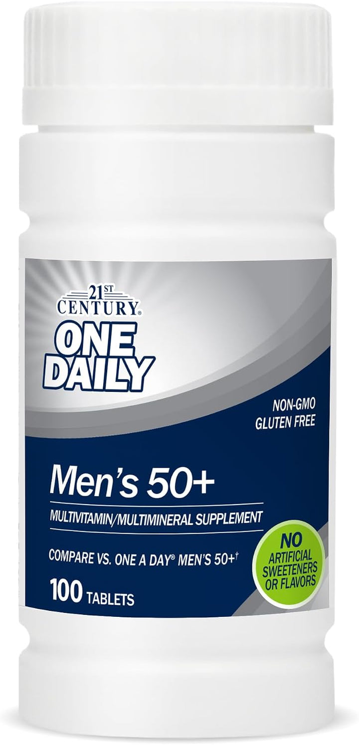 21st Century One Daily Men's 50+ Tablets, 100 unidades