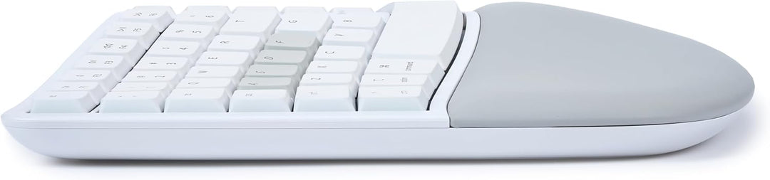 KINESIS mWave - Teclado ergonómico silencioso para Mac (blanco) | I...
