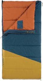 Kelty Solstice - Saco de dormir rectangular de gran tamaño, 2-3 estaciones