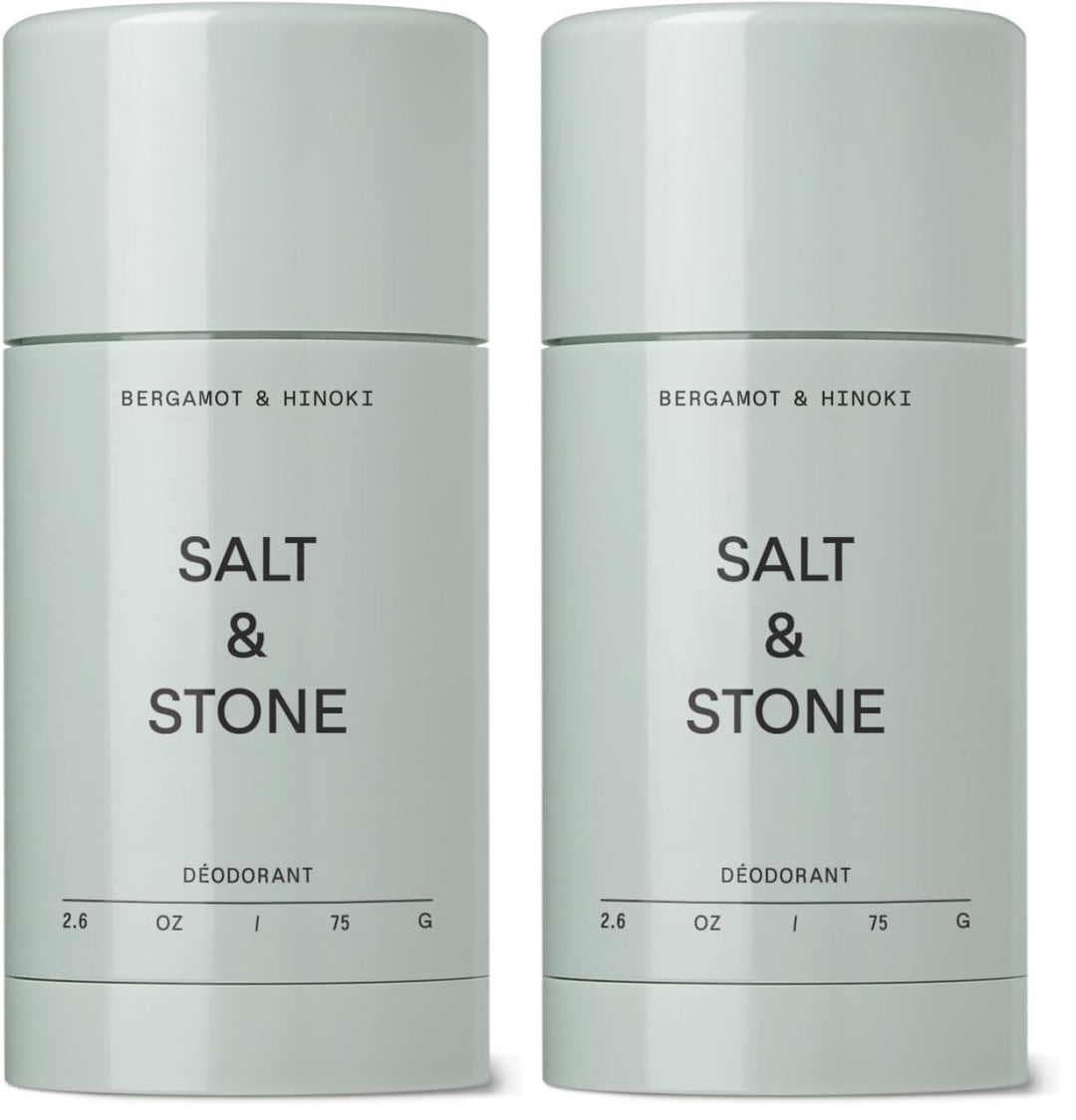 Salt &amp; Stone Desodorante sin aluminio | Protección extra fuerte...