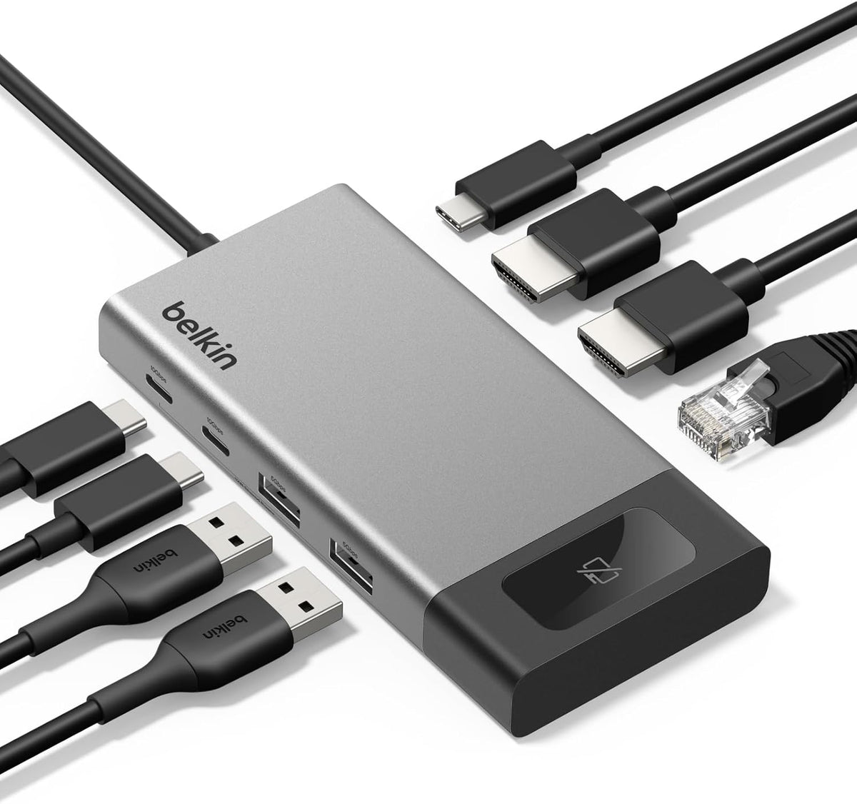 Belkin, INC027dqSGY, hub USB 3.0, alimentado