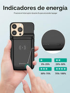 NEWDERY - Funda de batería para iPhone 15 Pro Max/iPhone 15 Plus, 10000mAh