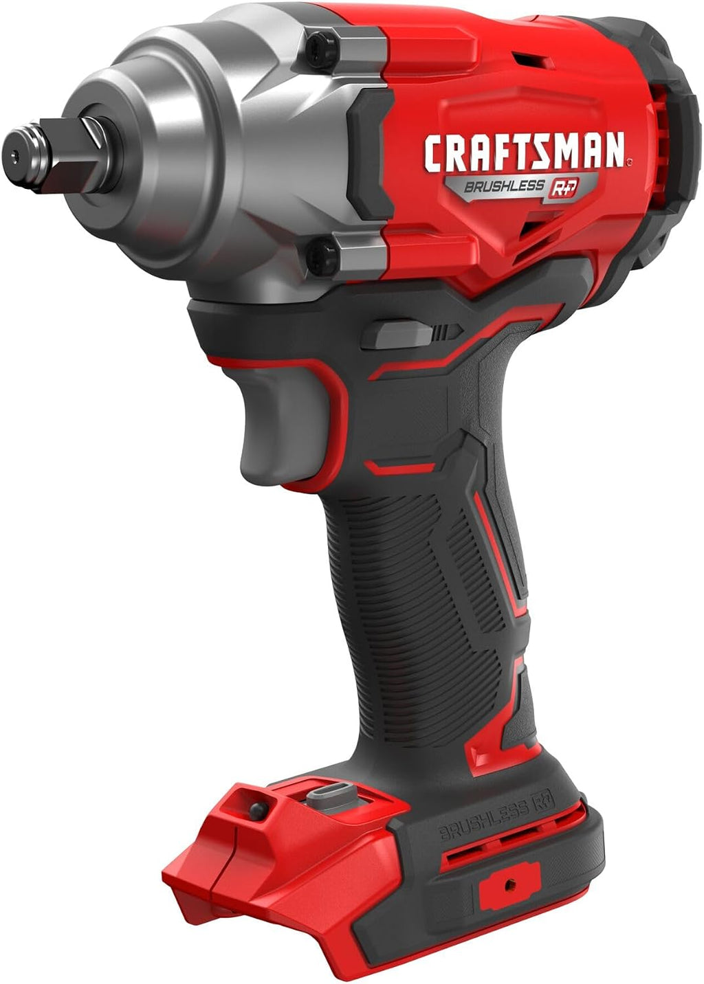 CRAFTSMAN V20 Llave de impacto inalámbrica, 1/2 pulgada, solo herramienta (CMCF921B)