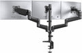 Soporte de Escritorio ErGear para Tres Monitores Compatible con Tres pantallas de 17–32 pulgadas