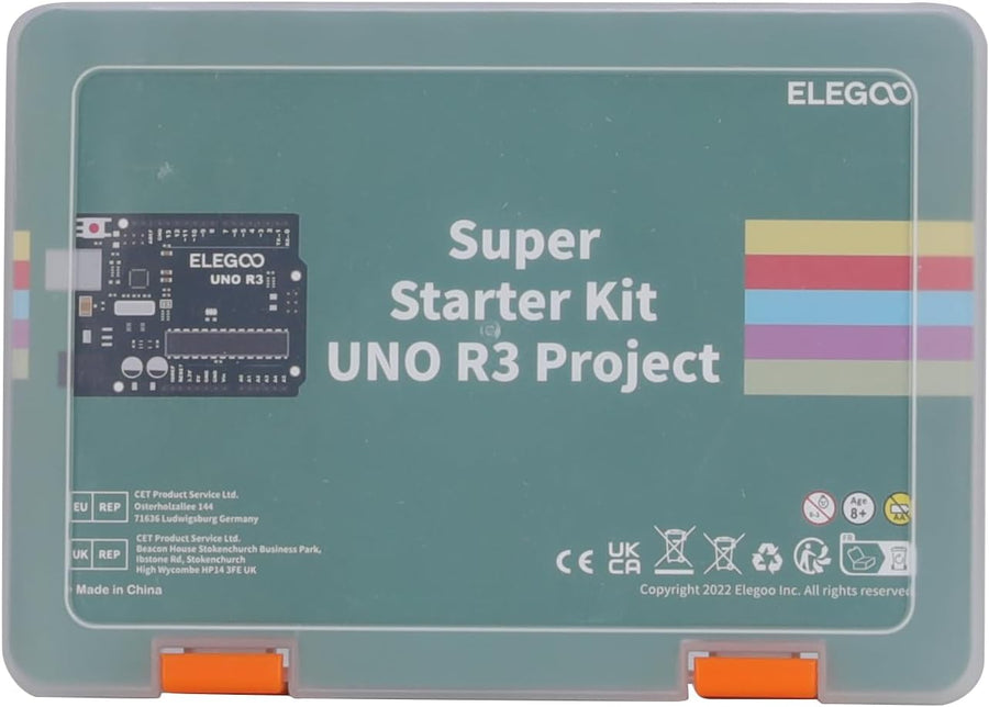 Súper kit de iniciación Proyecto Uno Elegoo con tutorial para Ardui...