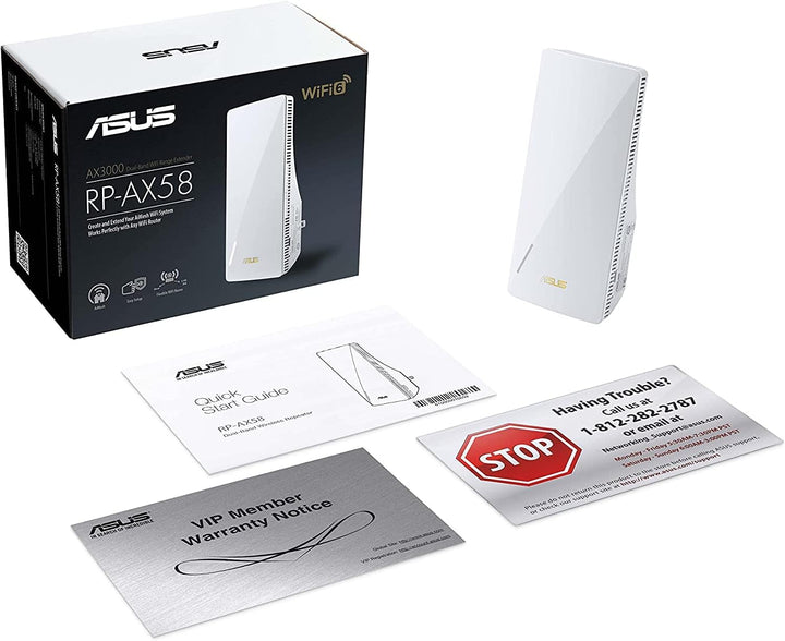 ASUS RP-AX58 AX3000 Extensor de rango de doble banda WiFi