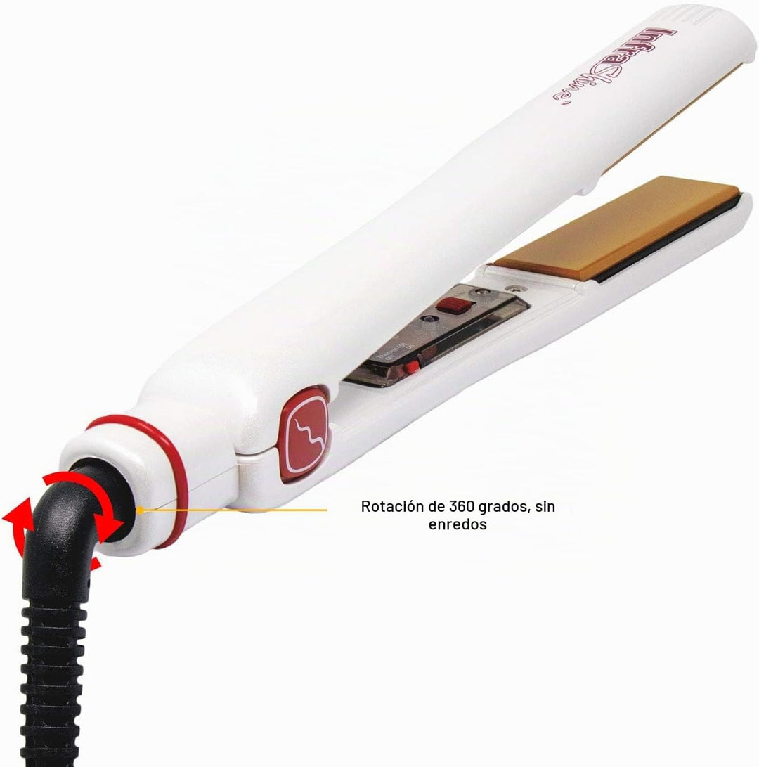 InfraShine Redline Professional Plancha plana de 1 pulgada, alisado...