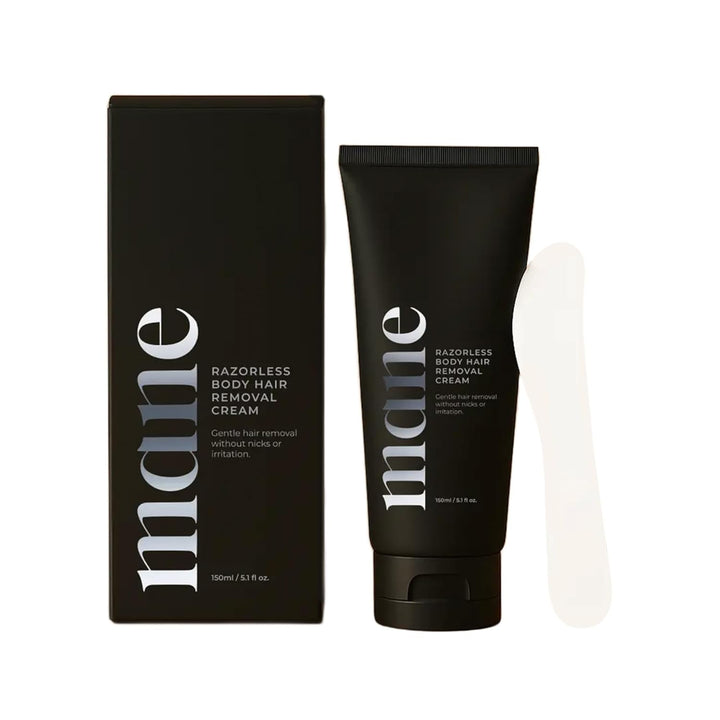 Superior Mane Crema depilatoria sin afeitar para hombres, depilació...