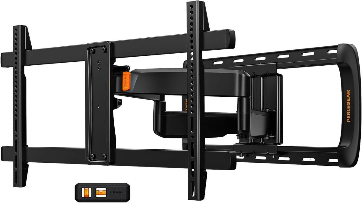 Soporte de pared de movimiento completo deslizante Perlegear para televisores de 42–95 pulgadas