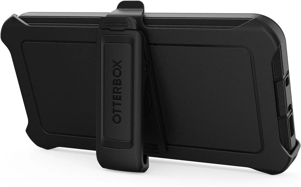 Funda OtterBox Defender Series para Samsung Galaxy S23 FE (Solamente) - Clip de Cinturón Incluido - Protección Antimicrobiana - Embalaje No Minorista - Negro