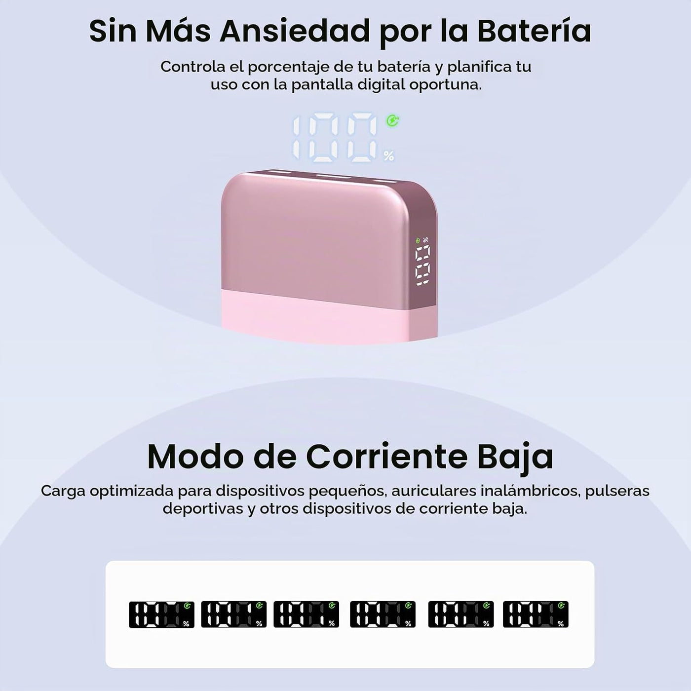 NOBIS Cargador portátil de banco de energía 35W 10000mAh | Batería...