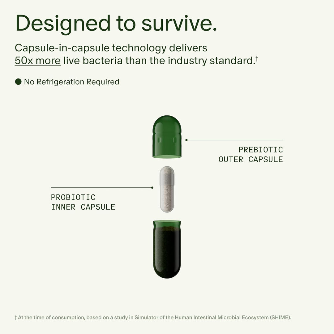 Seed DS-01 Daily Synbiotic Prebiótico y probiótico para