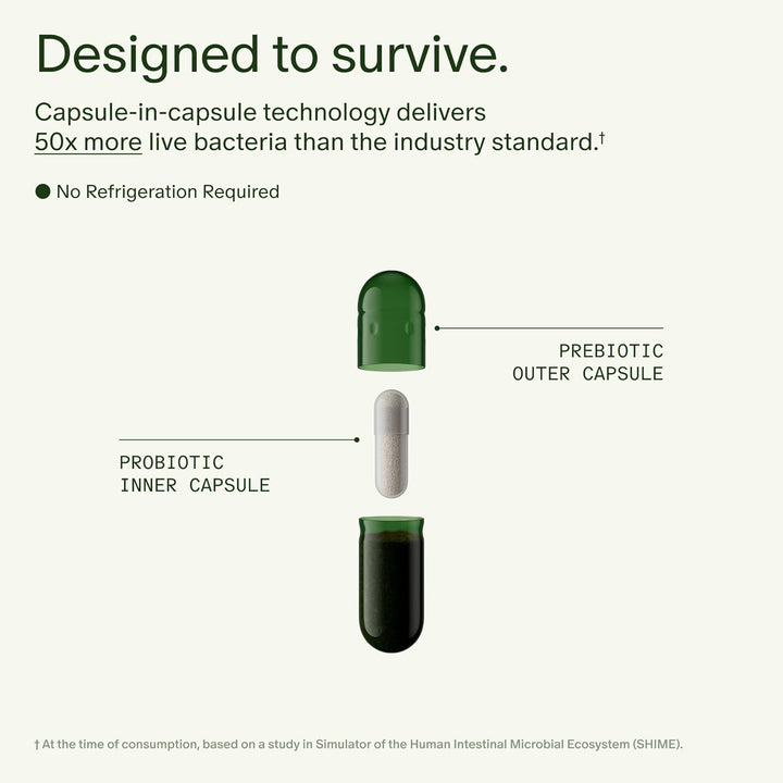 Seed DS-01 Daily Synbiotic Prebiótico y probiótico para