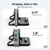 UGREEN Soporte vertical para laptop para escritorio compatible con...