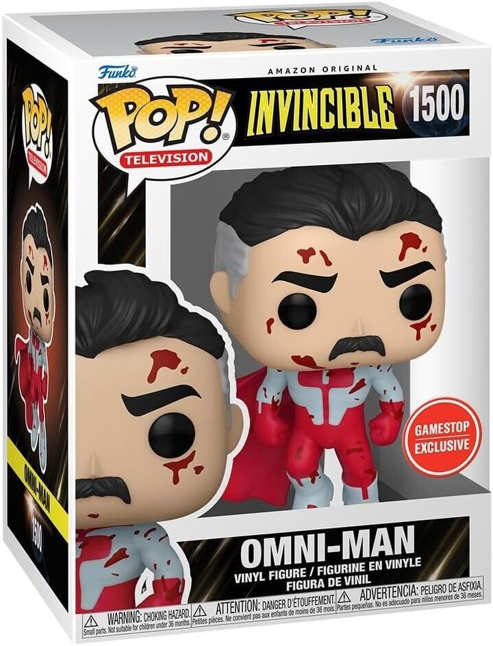 Funko Invincible Bloody Omni-Man - Figura de vinilo Pop exclusiva 1...