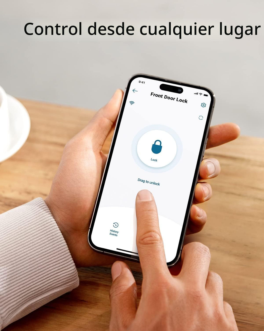 eufy Security Smart Lock C210, Cerradura de Puerta de Entrada sin L...